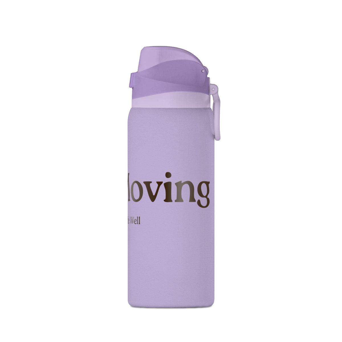 Luvin Life Well Branded Oasis 32oz Insulated Water Bottle – Keep Moving Sunrise Graphic