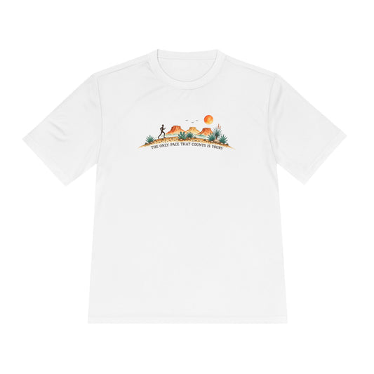 Arid Western "The Only Pace that Counts is Yours" Graphic Tee