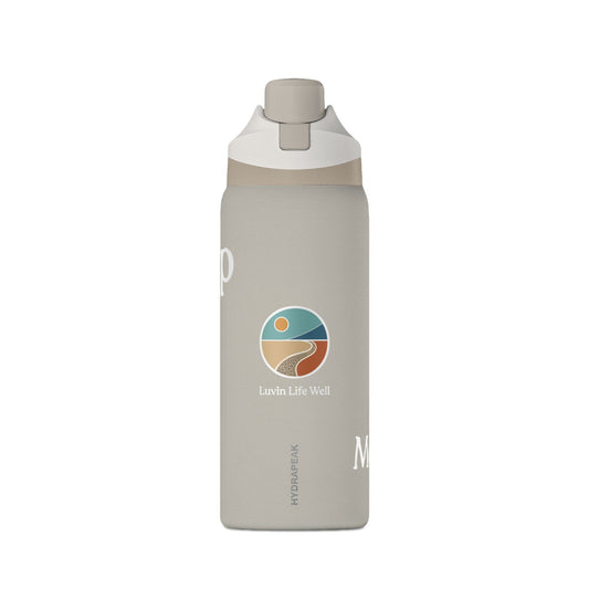 Official "Keep Moving" Luvin Life Well Branded Oasis 32oz Insulated Water Bottle